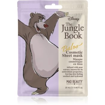 Mad Beauty The Jungle Book Sheet Mask - Baloo masca pentru celule