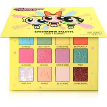 Mad Beauty The Powerpuff Girls paletă cu farduri de ochi