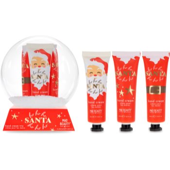 Mad Beauty HoHo Holiday Snow Globe set cadou de Crăciun de maini