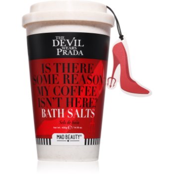 Mad Beauty The Devil Wears Prada розслаблююча сіль для ванни 400 гр