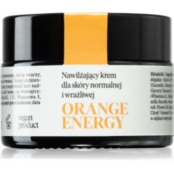 Make Me BIO Orange Energy crema hidratanta pentru ten normal către piele sensibilă