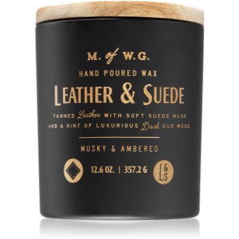 Makers of Wax Goods Leather & Suede lumânare parfumată Makers of Wax Goods Parfumuri