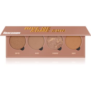Makeup Obsession Give Me Some Sun paletă de bronzere Makeup Obsession