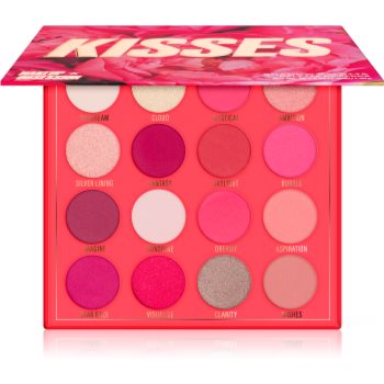 Makeup Obsession Kisses paletă cu farduri de ochi accesorii imagine noua
