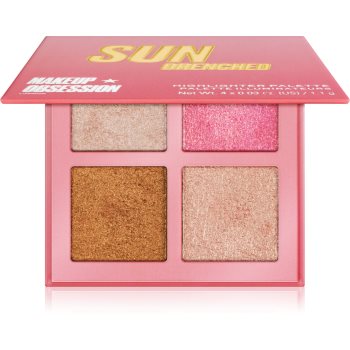 Makeup obsession glow crush paletă de iluminatoare