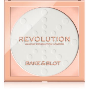 Makeup Revolution Bake & Blot pudra de fixare