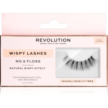 Makeup Revolution False Lashes Wispy Pentru fixarea genelor