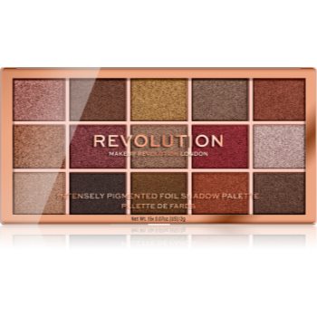 Makeup Revolution Foil Frenzy paleta fard de ochi metalic Makeup Revolution Cosmetice și accesorii