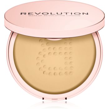 Makeup Revolution Conceal & Fix pudra pulbere transparentă rezistent la apa