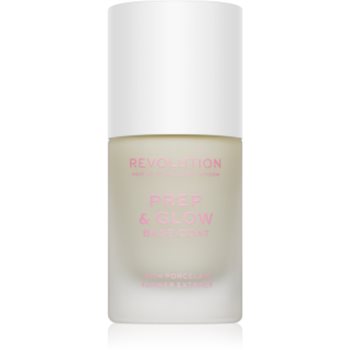 Makeup Revolution Prep & Glow lac intaritor de baza pentru unghii