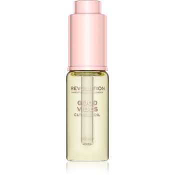 Makeup Revolution Good VIbes tratament intensiv pentru unghii și cuticule uscate cu ulei de canepa