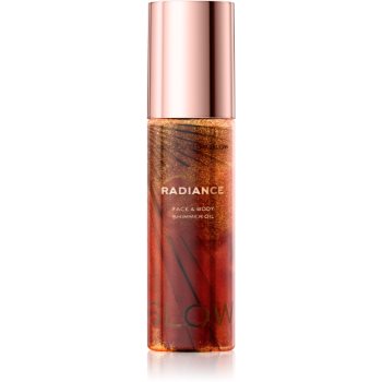 Makeup revolution glow shimmer ulei pentru stralucire pentru fata si corp