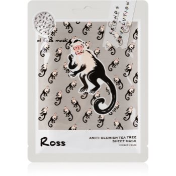 Makeup revolution x friends ross masca pentru celule pentru ten acneic