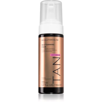 Makeup revolution glow tan spuma autobronzanta
