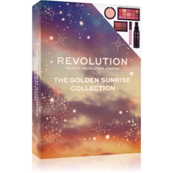 Makeup Revolution The Golden Sunrise set cadou (facial)