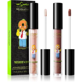 Makeup revolution the simpsons treehouse of horror living dead ruj de buze lichid stralucitor