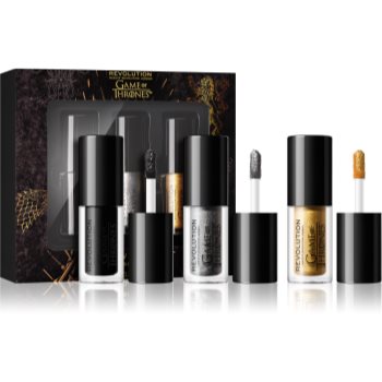 Makeup revolution x game of thrones fard de ploape de nuanta aurie