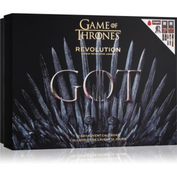 Makeup Revolution X Game Of Thrones 12 Days Advent Calendar Calendar de Crăciun