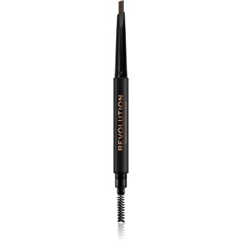 Makeup Revolution Duo Brow Definer creion sprâncene precise
