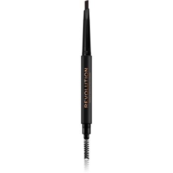 Makeup Revolution Duo Brow Definer creion sprâncene precise