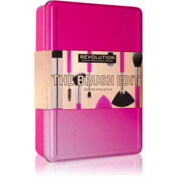 Makeup Revolution The Brush Edit set perii machiaj