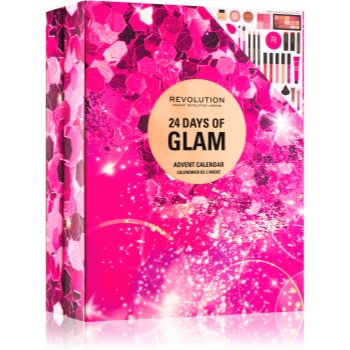 Makeup Revolution Advent Calendar 24 Days Of Glam Calendar de Crăciun