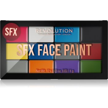 Makeup Revolution SFX Face Paint paleta pentru fata multifunctionala faciale