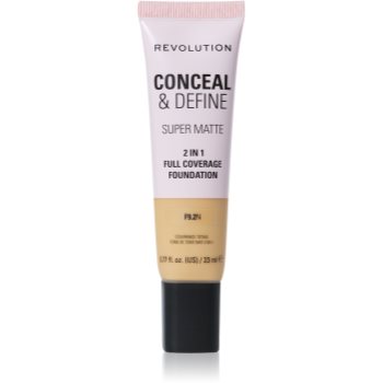Makeup Revolution Conceal & Define machiaj cu efect matifiant