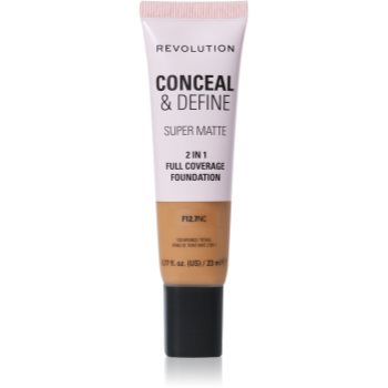Makeup Revolution Conceal & Define machiaj cu efect matifiant