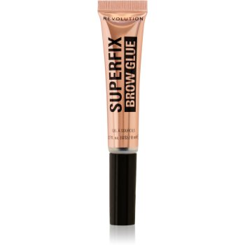 Revolution Superfix Brow Glue Gel de fixare transparent pentru sprâncene