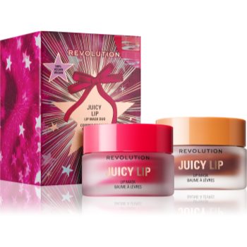 Makeup Revolution Xmas 2025 Juicy Peptide set cadou de Crăciun de buze
