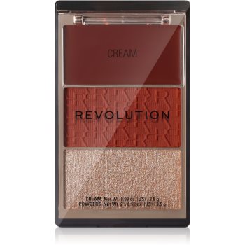 Revolution Blush Icon Palette paleta fard de obraz