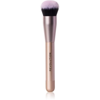 Revolution Create Your Look Buffing Foundation Brush R7 pensula pentru machiaj - Sellmag.ro