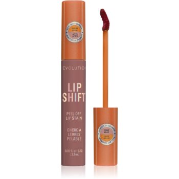 Revolution Lip Shift Peel Off Lip Stain фарба для губ відтінок Moonlight Nude 2.5 мл