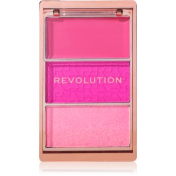 Makeup Revolution Blush Icon Palette paleta fard de obraz