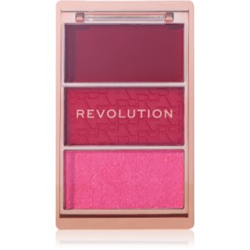 Makeup Revolution Blush Icon Palette paleta fard de obraz