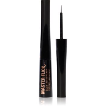 Makeup Revolution Master Flick Liquid Eyeliner eyeliner lichid cu trasare precisă
