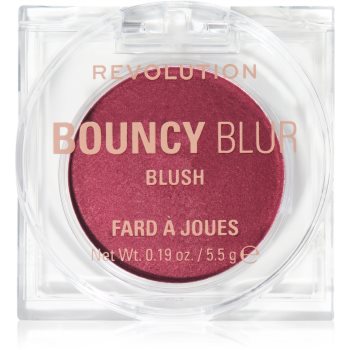 Revolution Bouncy Blur blush cu efect iluminator
