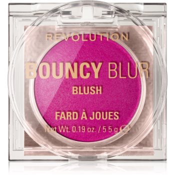 Revolution Bouncy Blur blush cu efect iluminator