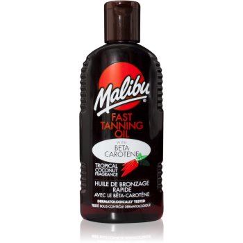 Malibu Fast Tanning Oil agent pentru accelerarea și prelungirea bronzării