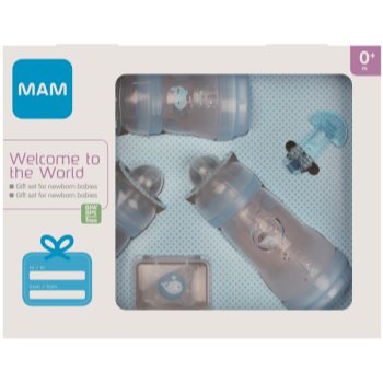 Mam welcome to the world gift set set cadou pentru bebeluși