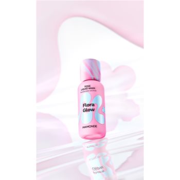 MAMONDE Flora Glow Rose Liquid Mask masca faciala hidratanta cu efect de exfoliere - imagine 2