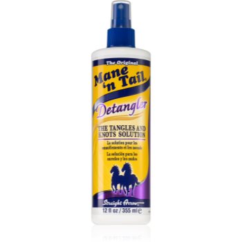 Mane ‘N Tail Detangler spray care nu necesita clatire pentru par usor de pieptanat