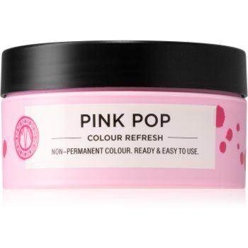 Maria Nila Colour Refresh Pink Pop mască fină de hrănire fără pigmenți permanenți de culoare