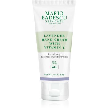 Mario Badescu Lavender Hand Cream crema de maini hidratanta cu vitamina E