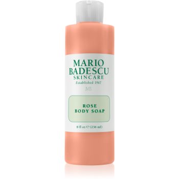 Mario Badescu Rose Body Soap gel de dus energizant cu ulei de trandafir