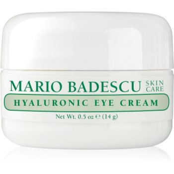 Mario Badescu Hyaluronic Eye Cream crema de ochi pentru hidratare si matifiere cu acid hialuronic Mario Badescu