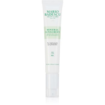 Mario Badescu Mineral Sunscreen cremă protectoare cu minerale