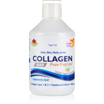 Swedish Nutra Collagen Man colagen lichid pentru barbati