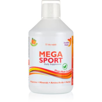 Swedish Nutra Mega Sport băutură pentru susținerea performanțelor sportive